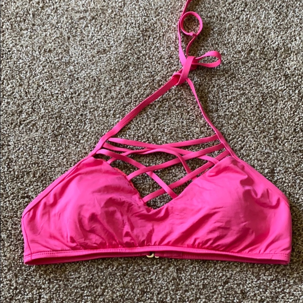 High neck design bikini top